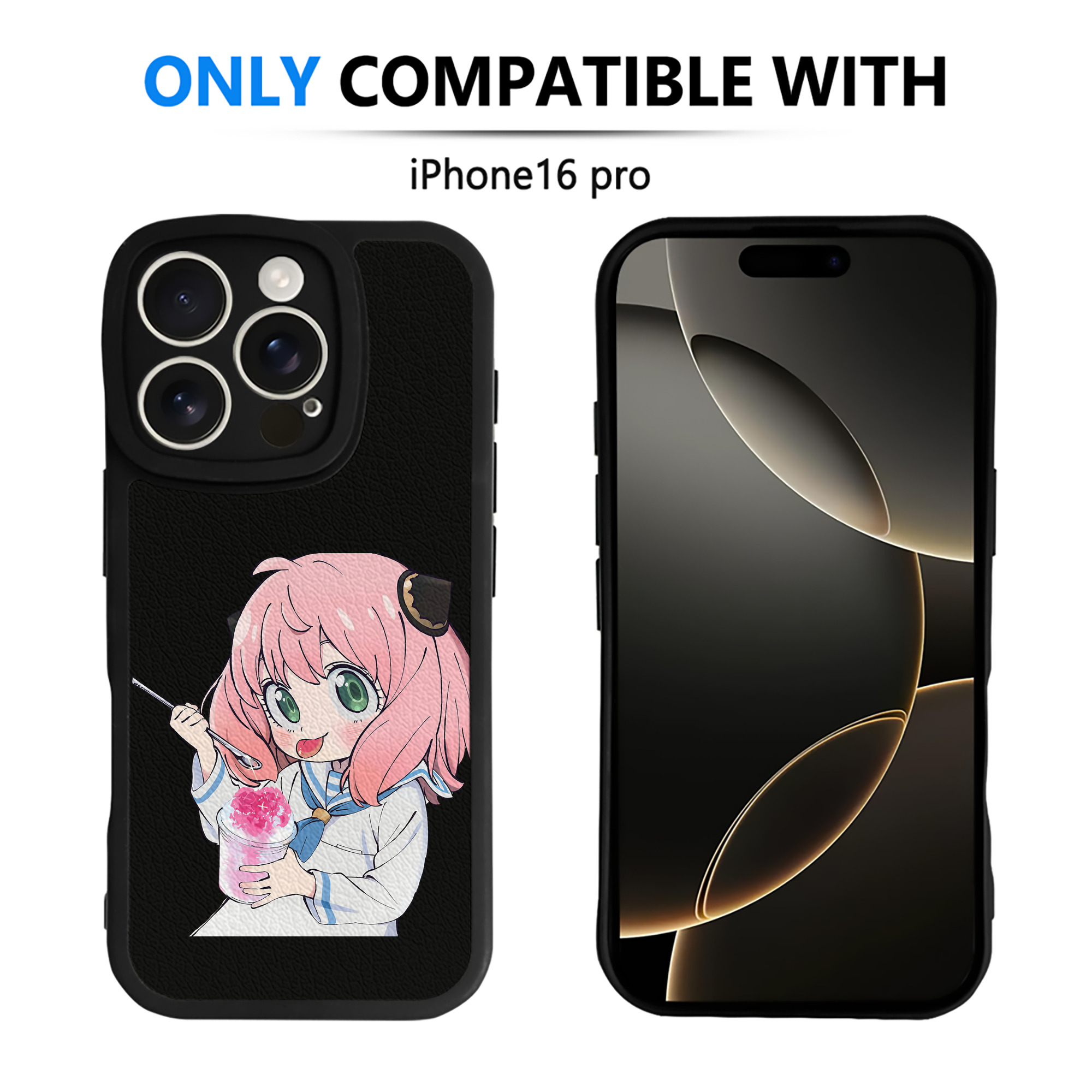 （画像用） SPY×FAMILY间谍家家酒 【iPhone 16シリーズ対応】シリコンスマホケース（レザー調） 材質：シリコン